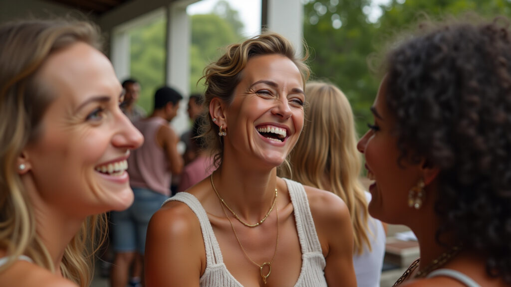 Ampliando círculo social: cultivando amizades.