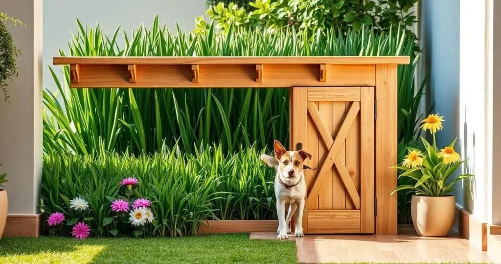 como fazer portao para pet