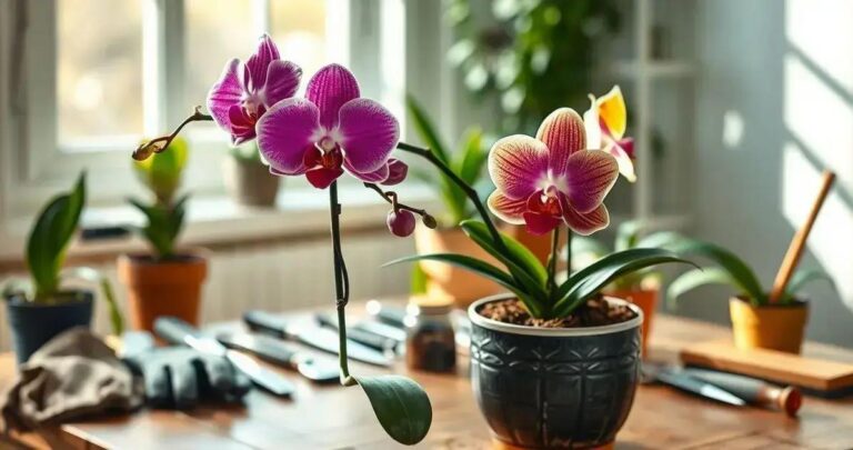 como plantar orquídeas