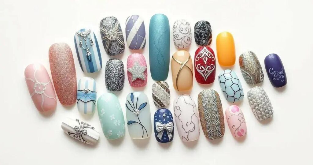decoração de unhas