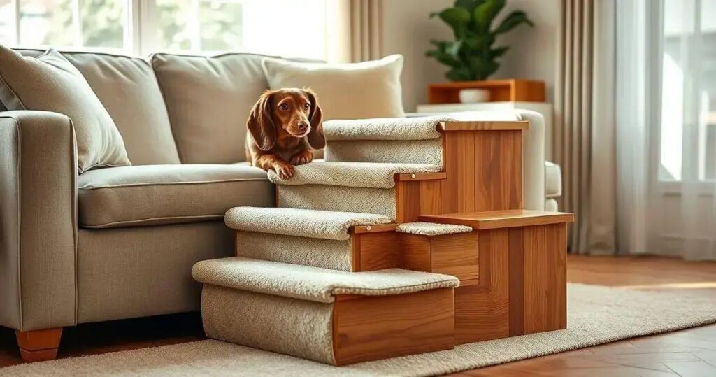 escada para cachorro subir na cama como fazer