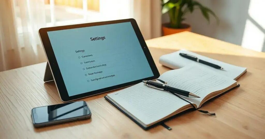 tablet travou