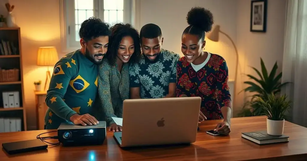 como conectar projetor no notebook