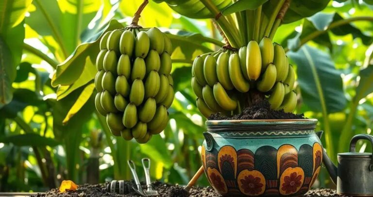 como plantar banana