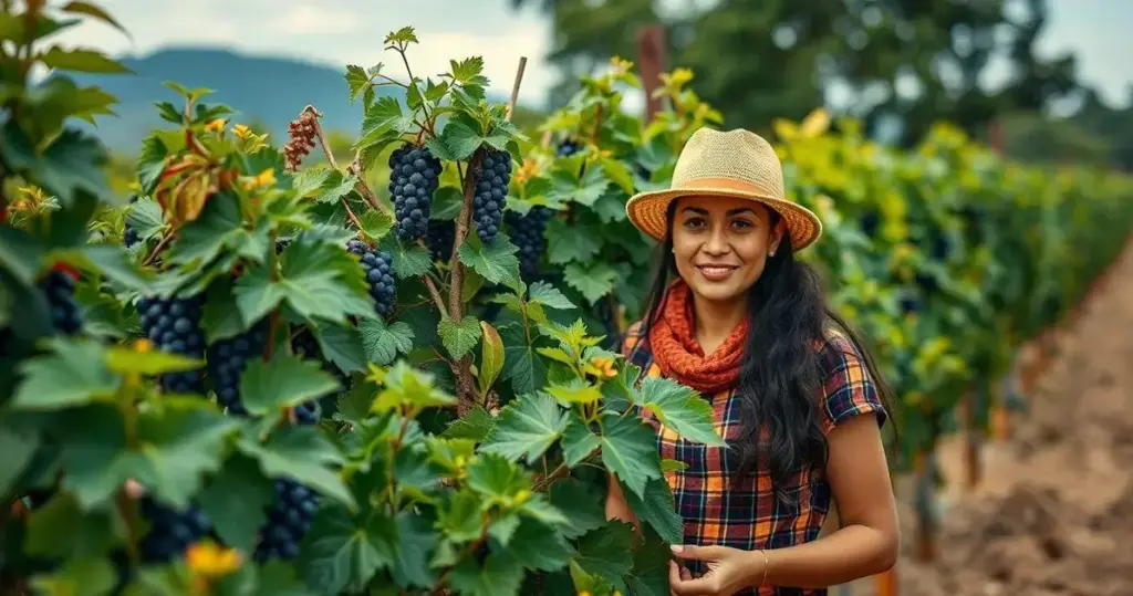 como plantar uva