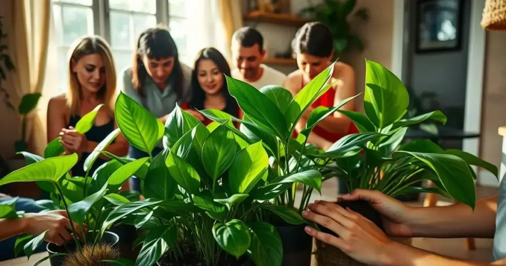 como plantar zamioculca
