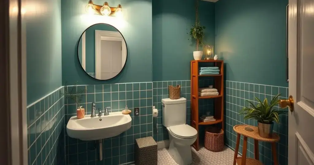 decoração banheiro pequeno