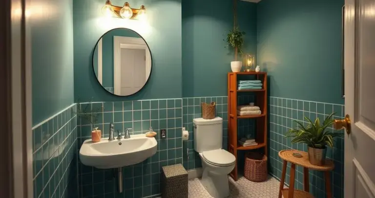 decoração banheiro pequeno