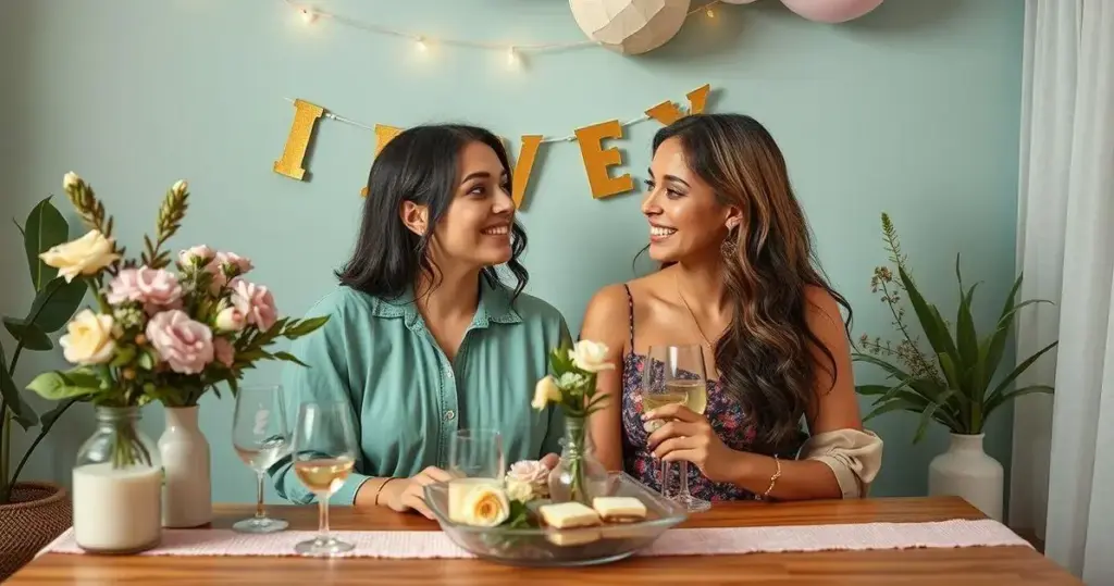 decoração de aniversário simples feminina