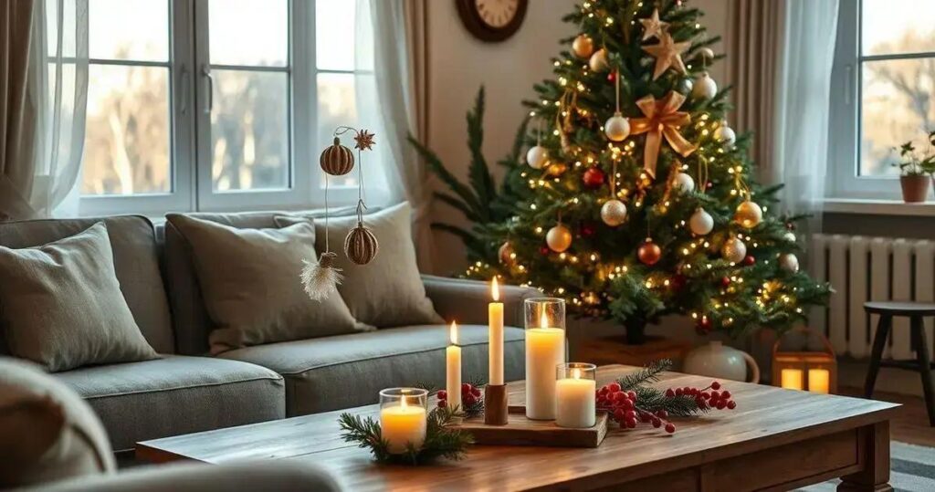 decoração de natal simples