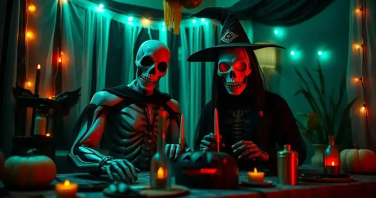 decoração halloween