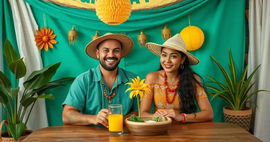 decoração para festa junina simples e barata