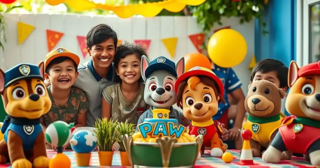 decoração patrulha canina