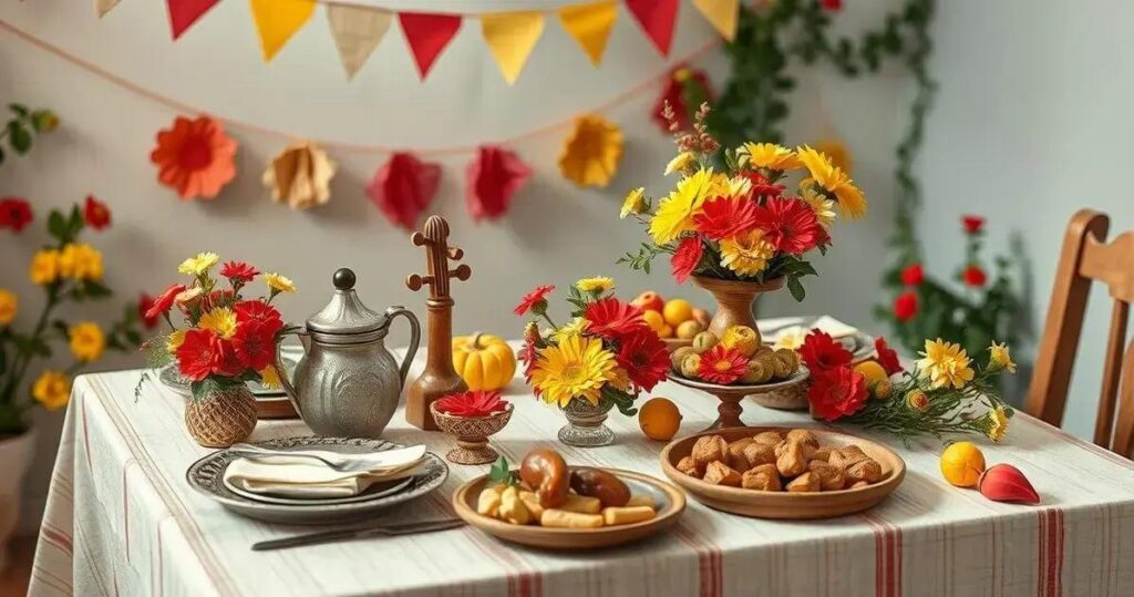 festa junina decoração simples