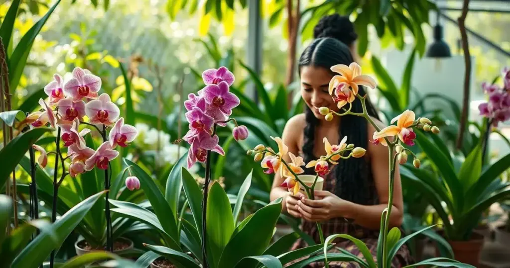 orquídeas como cultivar