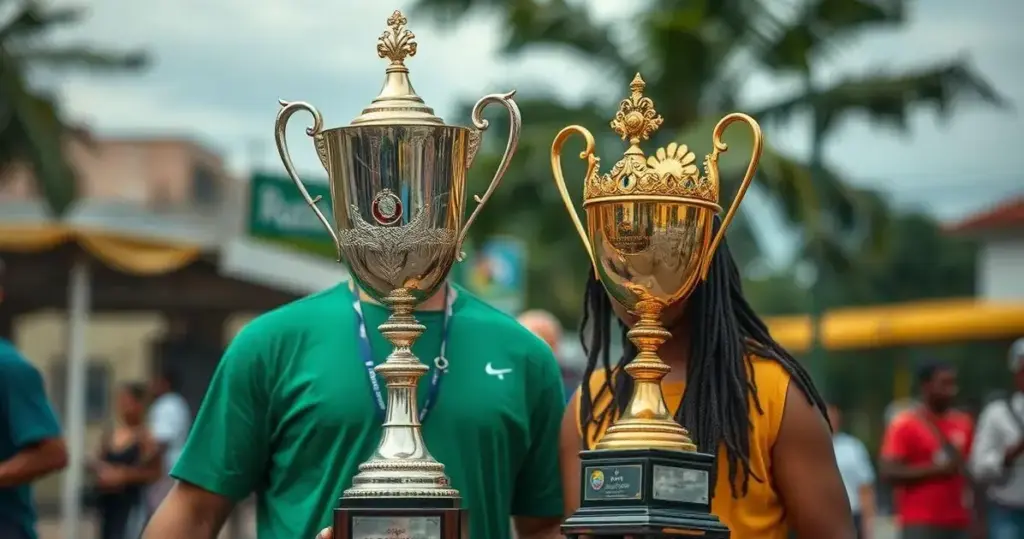 Plural de troféu