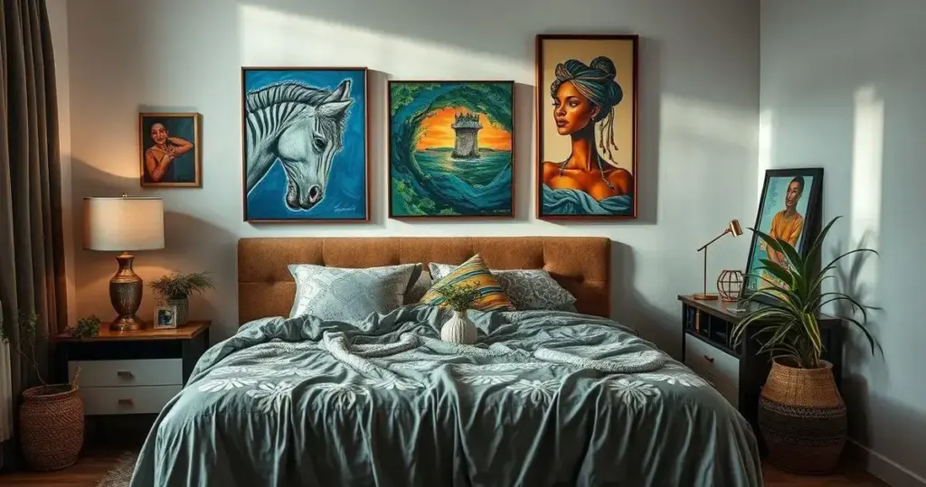 quadro decoração quarto