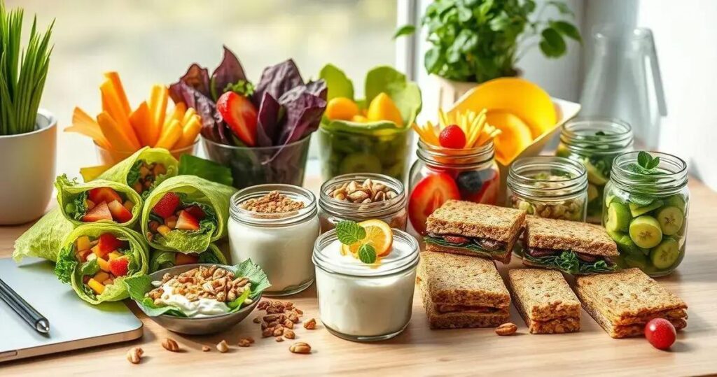receitas de lanches saudáveis para o trabalho