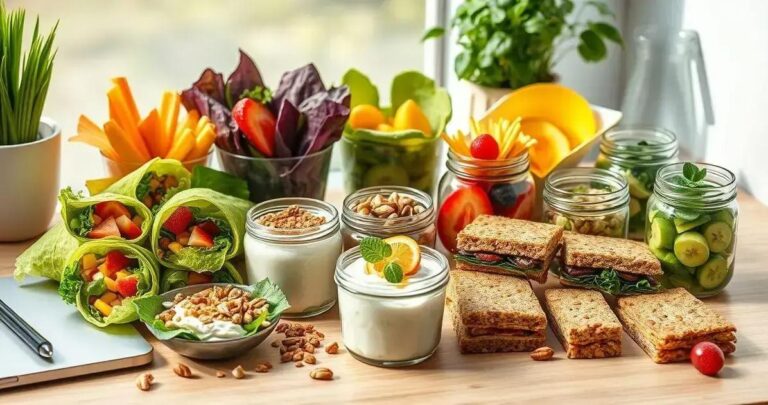 receitas de lanches saudáveis para o trabalho