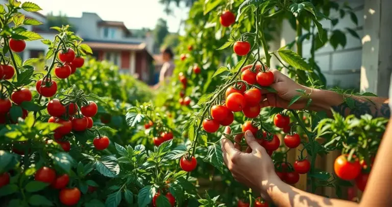tomates cereja como plantar