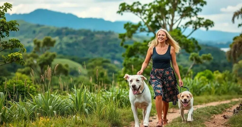 Vale do Itajaí com animais de estimação