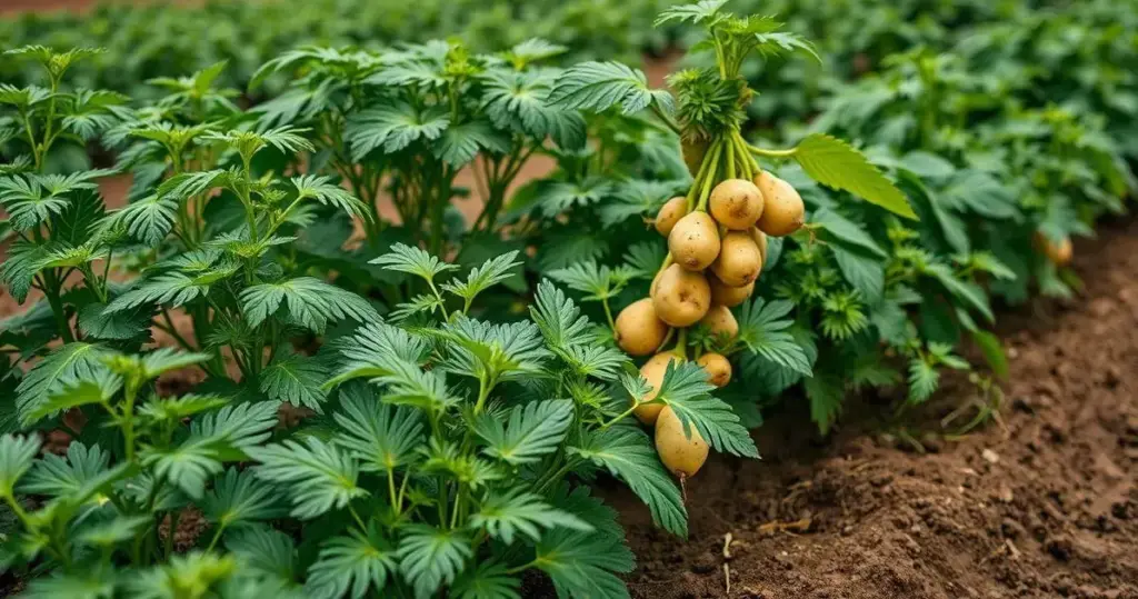 como plantar batatas inglesa