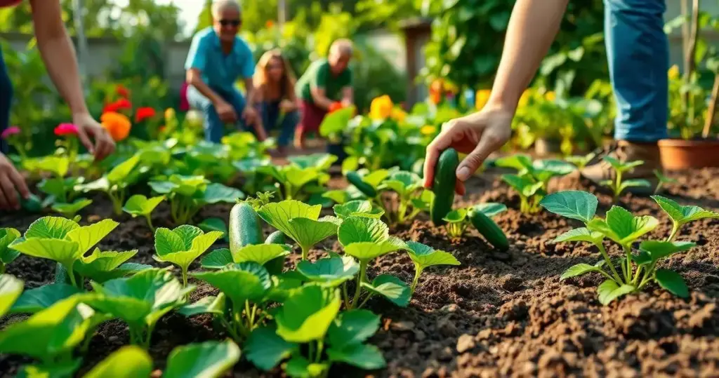 como plantar pepino