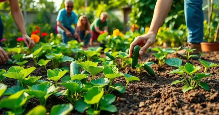 como plantar pepino