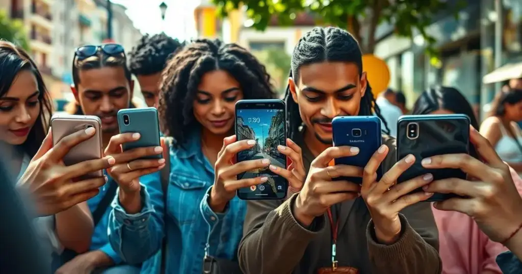 como tirar print da tela do celular samsung