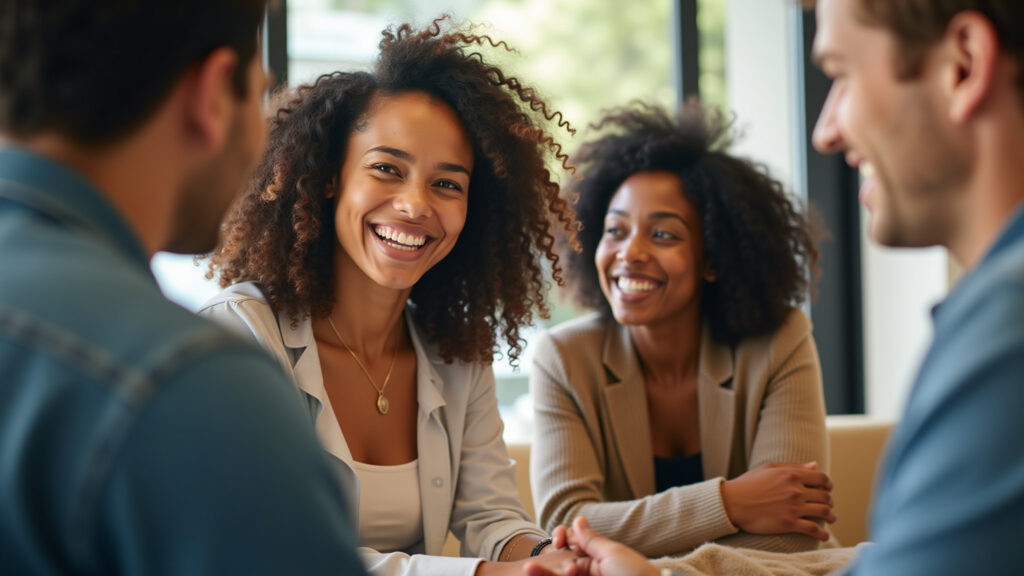 Customer loyalty, brand advocates, exceptional service, lifestyle photography, 8K quality, sharp Construindo um relacionamento sólido com clientes brasileiros.