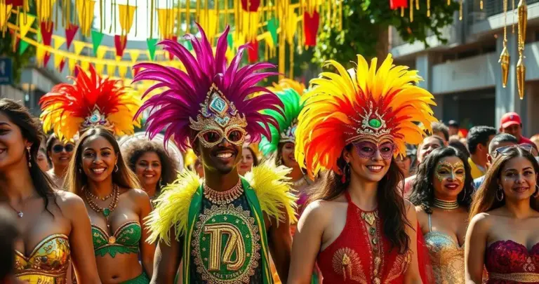 decoração de carnaval