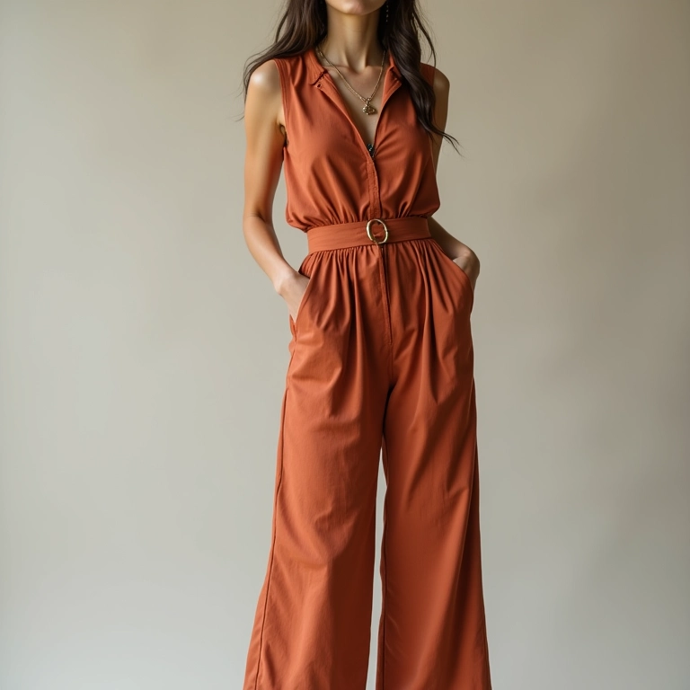 Acessórios que valorizam o macacão pantalona.