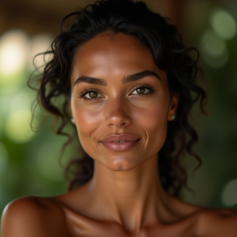 Aplicação de base para cobertura uniforme do melasma.