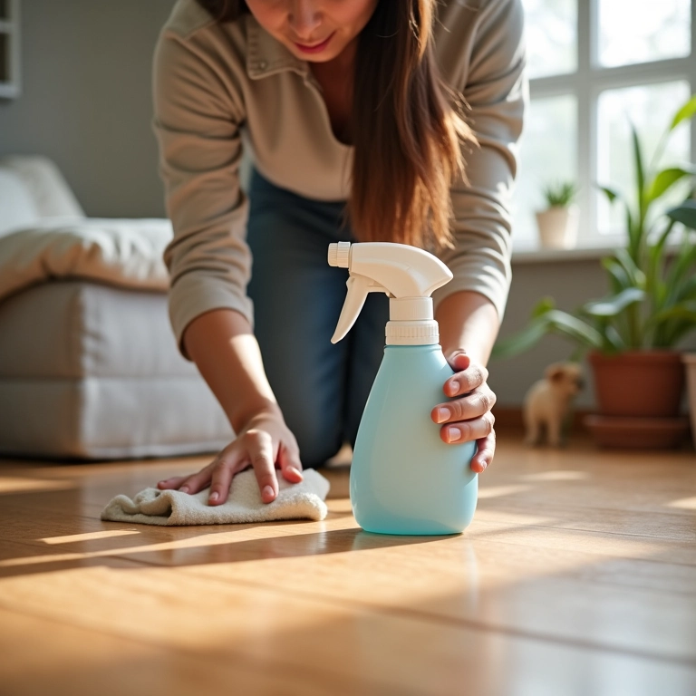 Detergente neutro: opção segura para limpeza de pisos laminados.