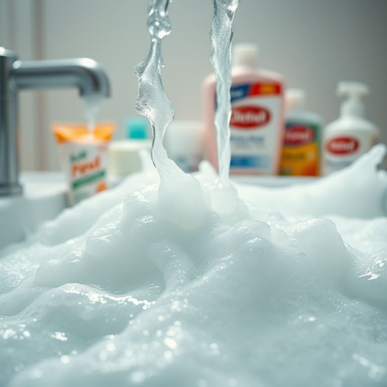 Formatos de sabonete íntimo: líquido e em espuma.