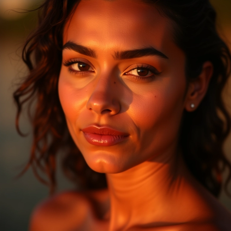 Iluminador power para maquiagem de festival.