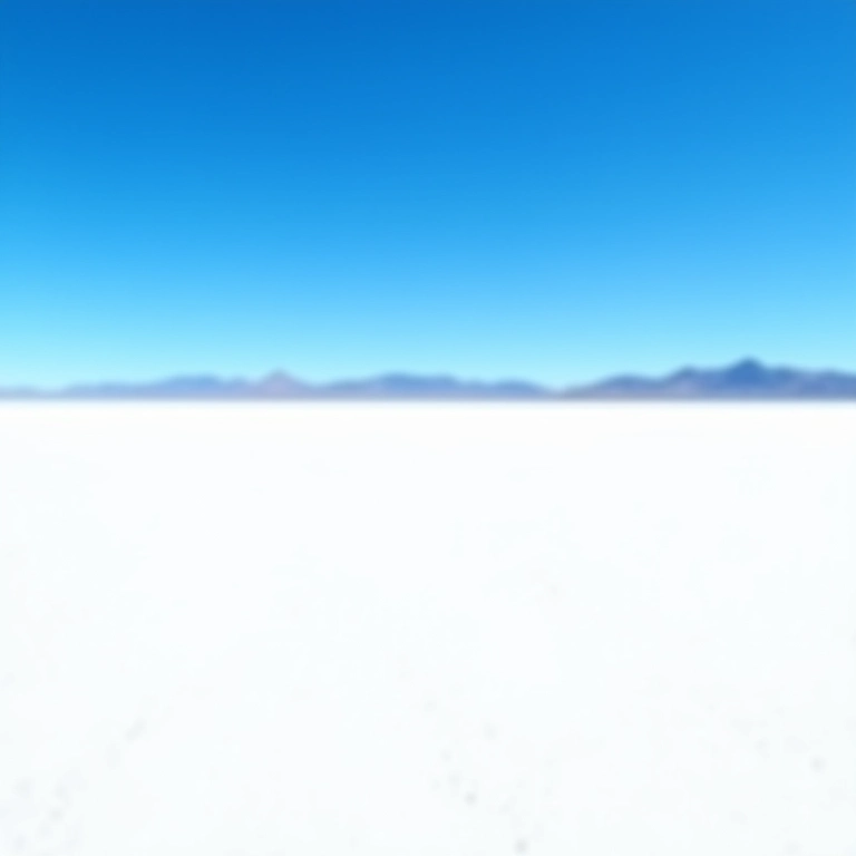 Mar de sal branco no Salar de Atacama, Chile.