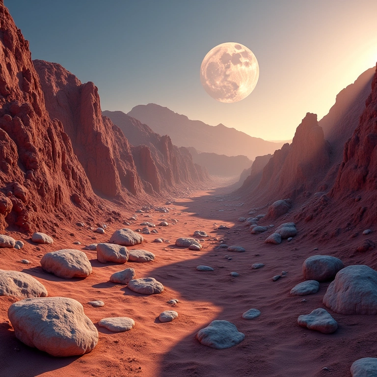 Paisagem lunar no Valle de la Luna, Deserto do Atacama.