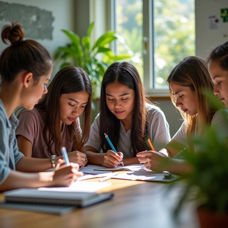Parecer Descritivo do Aluno: Como Escrever um Bom Professores analisando pareceres descritivos de alunos em ambiente de trabalho colaborativo.