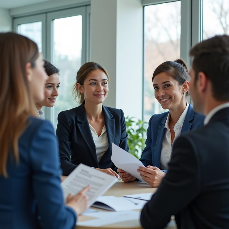 Servidores públicos discutindo licenças e direitos no período de estágio probatório.