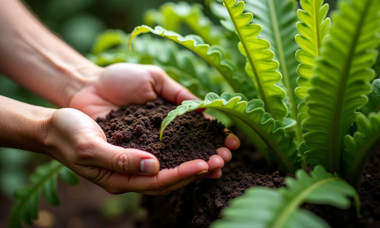 Adubação semanal para Samambaia Renda Portuguesa.