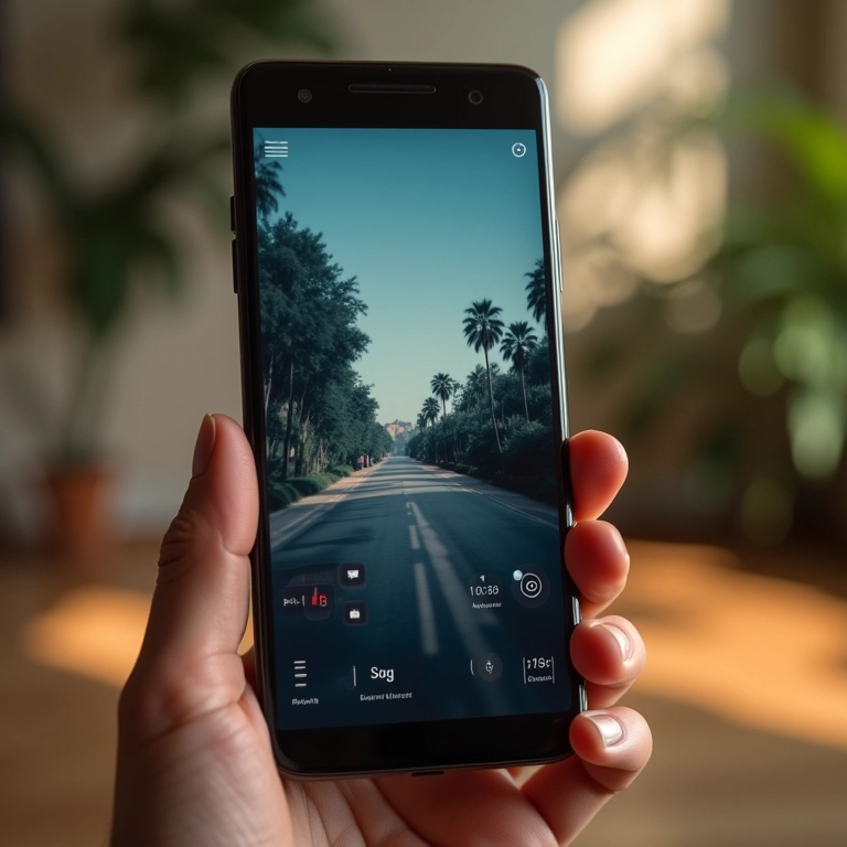 Ajuste de brilho e contraste na tela do celular para baixa visão