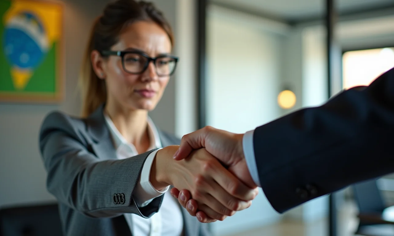 Aperto de mão negado, simbolizando impedimento em licitações.