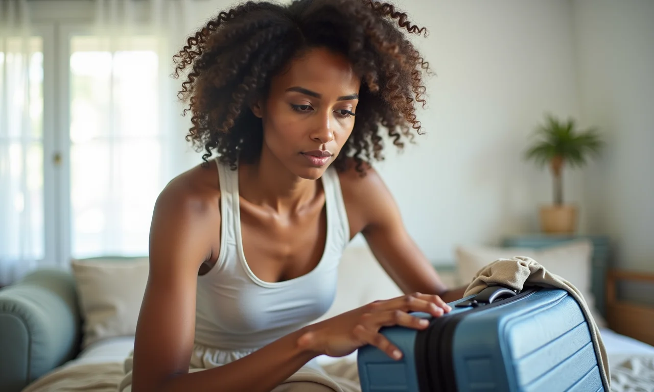 Brasileira indecisa sobre a necessidade de seguro viagem nacional.