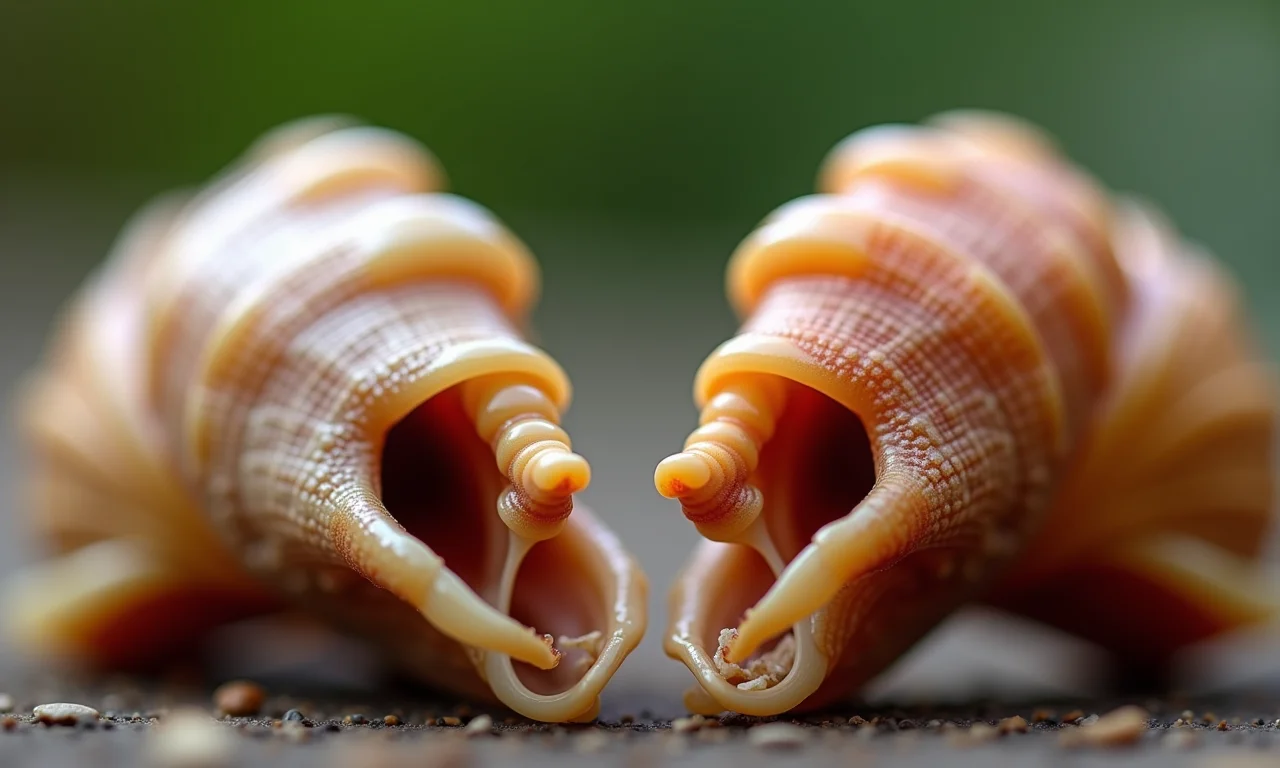 Comparação lado a lado de berbigão e vôngole, mostrando suas diferenças.