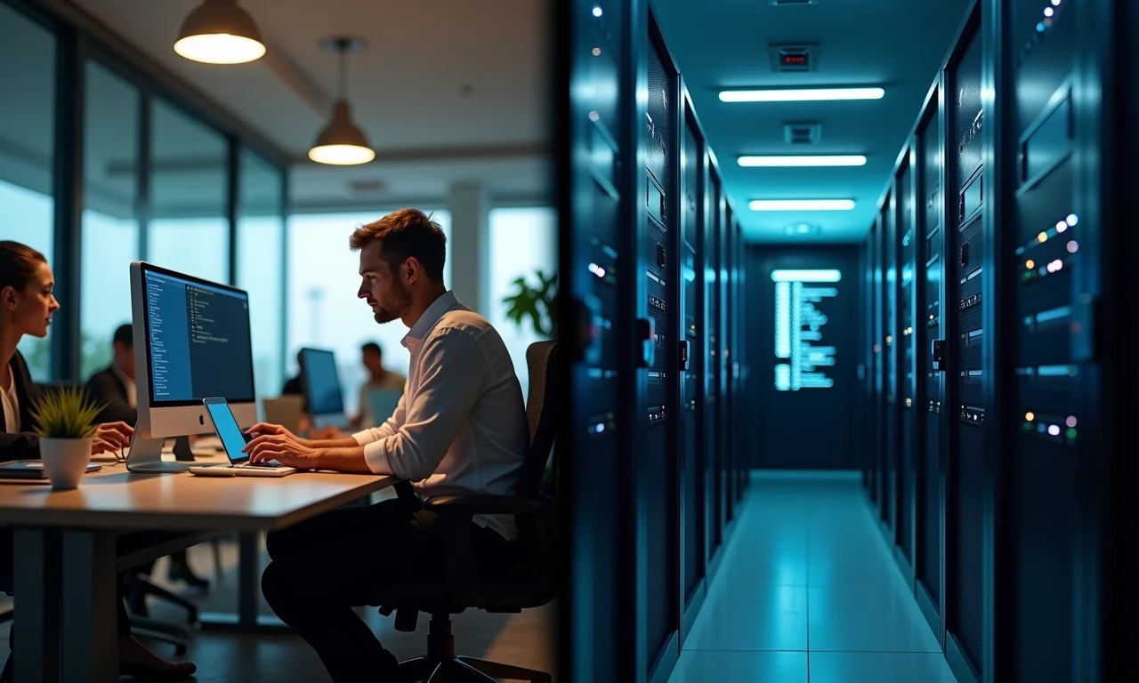 Comparativo visual: IP dinâmico vs. IP estático.