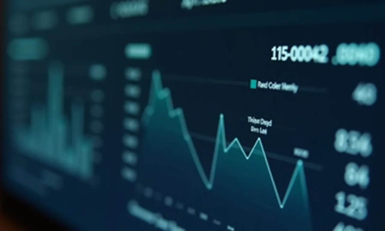 Dashboard digital mostrando redução de custos operacionais.