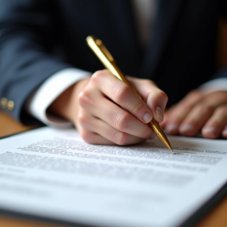 Especialista detalhando testamento para evitar erros.