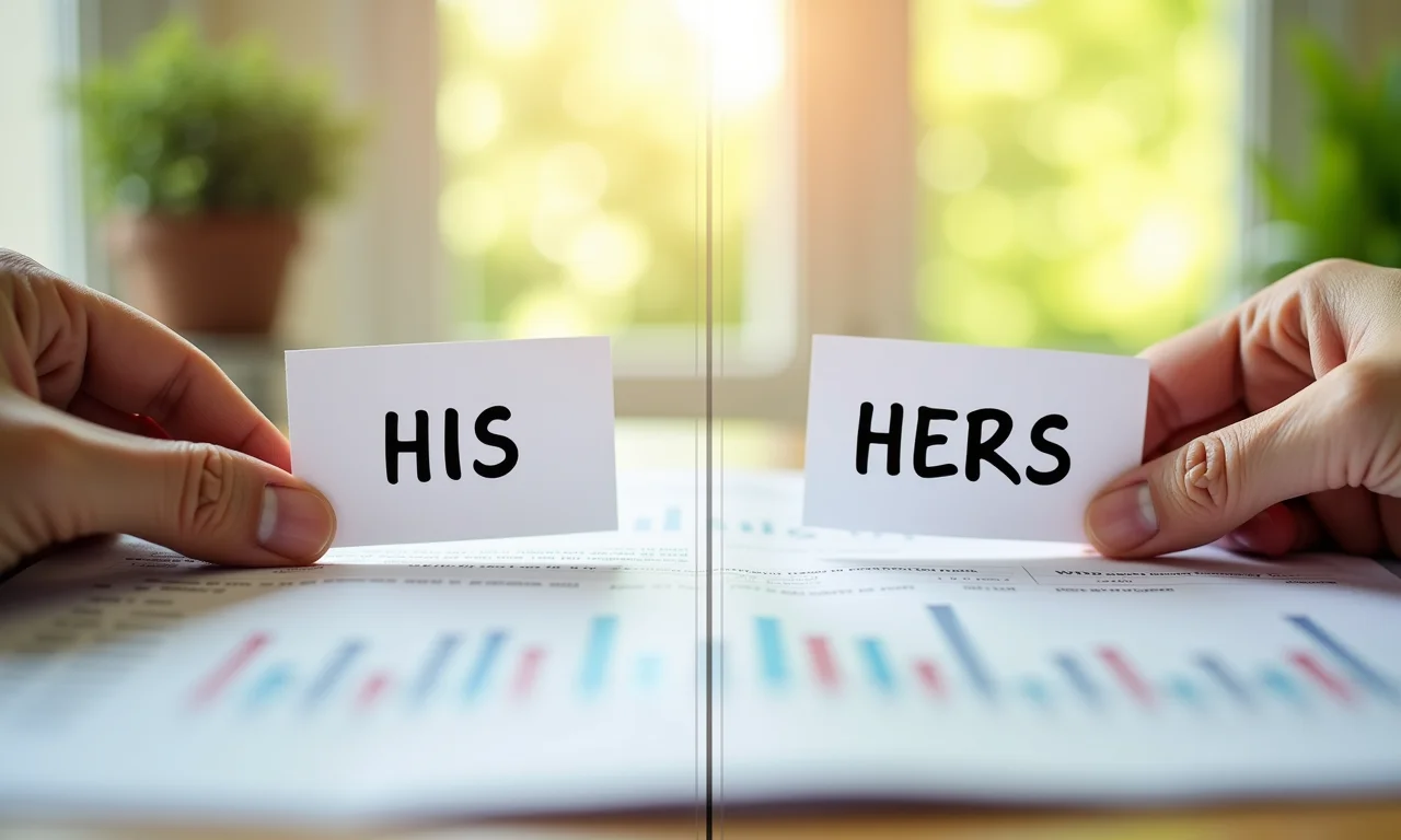 Imagem dividida mostrando contas de aposentadoria privada separadas.