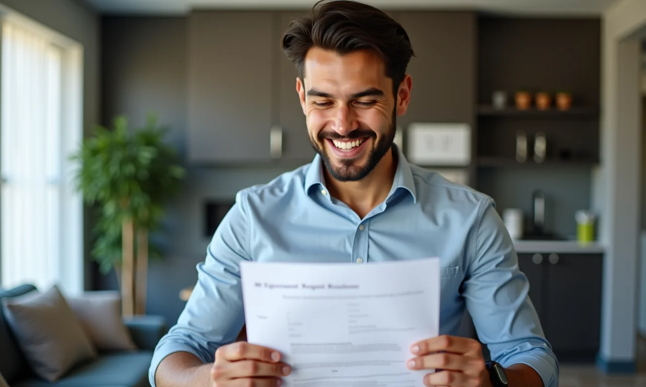 Jovem empreendedor brasileiro sorrindo ao analisar requisitos de elegibilidade para Microempresa.